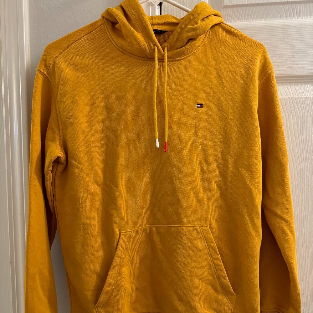 Tommy Hilfiger Women's hoodie - Yellow/XS